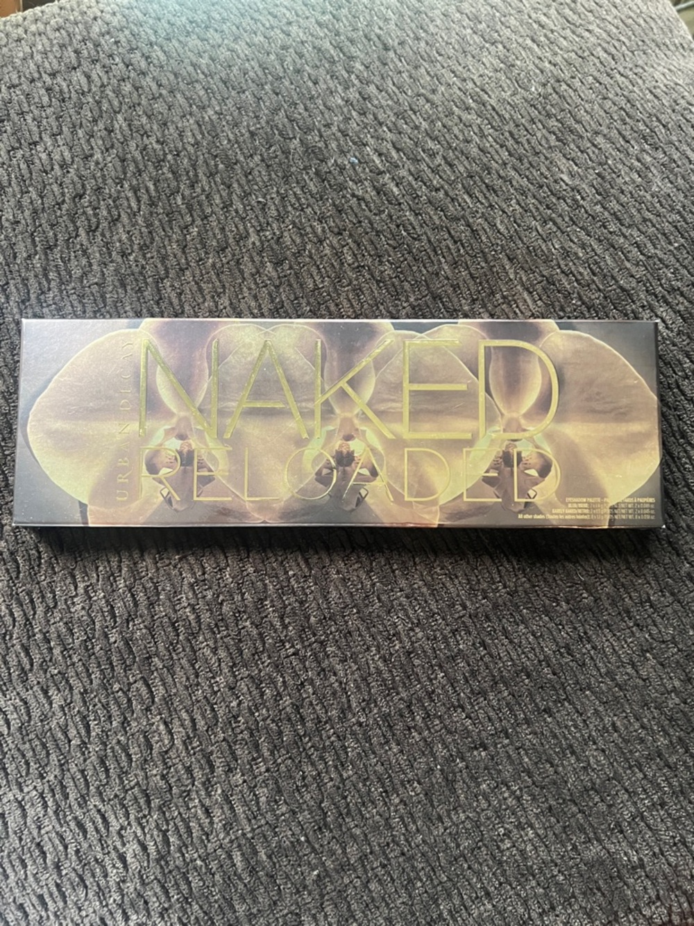 Urban Decay Naked Reloaded Eyeshadow Palette - Olive Green and Gold Detailing